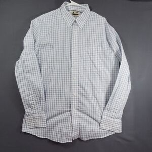 Wrangler Rita Button-down Shirt Mens Size XL Blue And White Checkered
